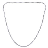 Collier Damiani Luce in Or blanc Diamante 7.12 Ct 20084857 - 20084857